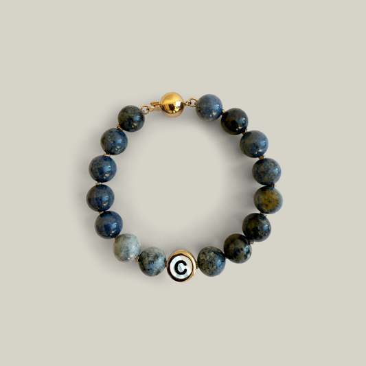 Midnight Letter Bracelet
